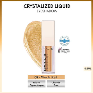 Note Crystalized Liquid Eyeshadow Eye Shadow