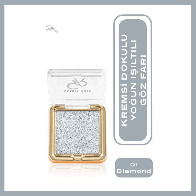 Golden Rose Glitter Glow Eyeshadow Eye Shadow No: