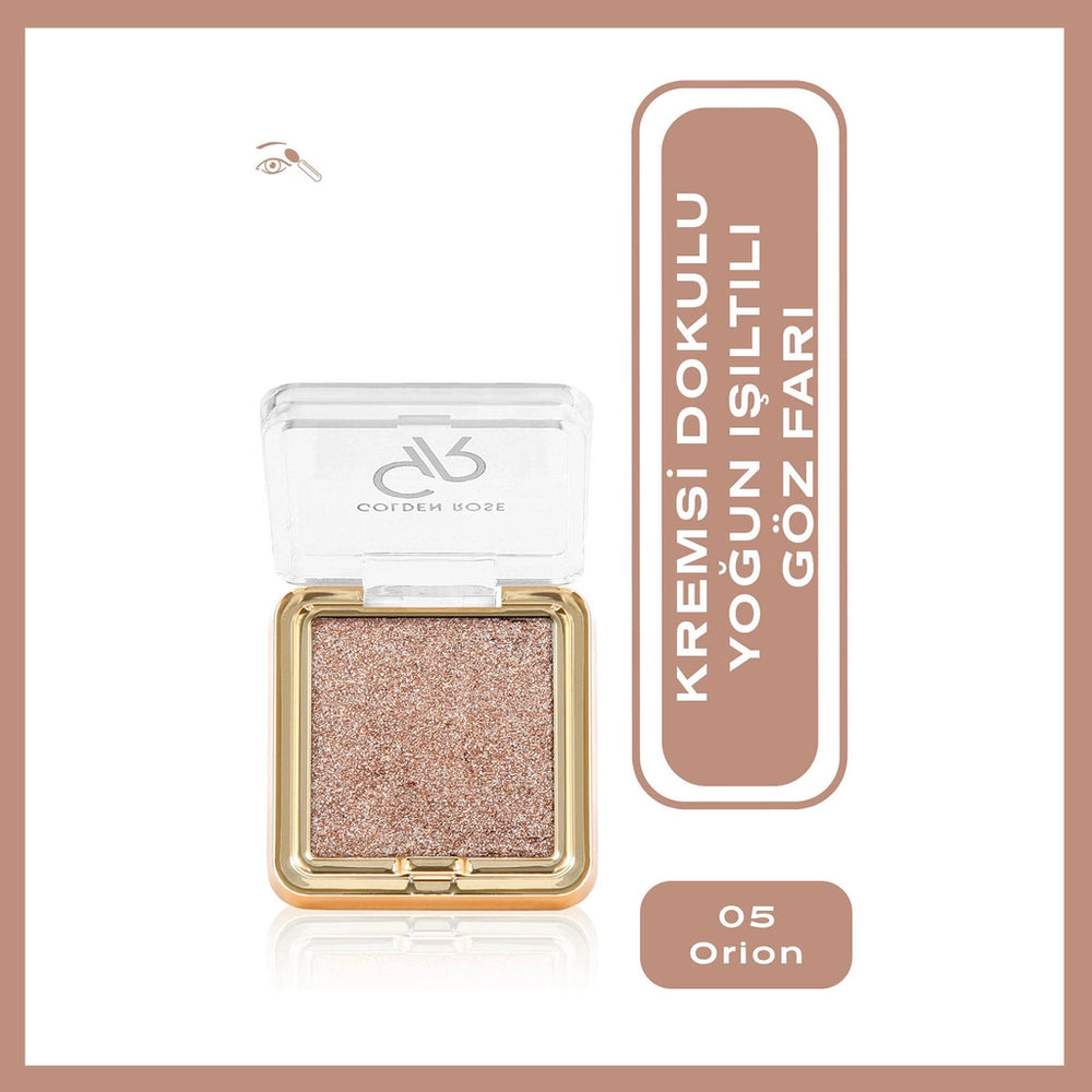 Golden Rose Glitter Glow Eyeshadow Eye Shadow No: