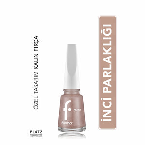 Flormar Pearly Intensely Pigmented and Pearlescent Reflection Nail Polish
