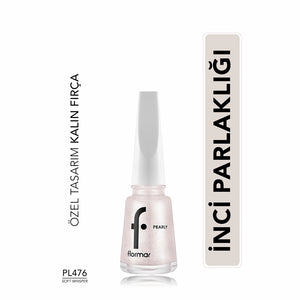 Flormar Pearly Intensely Pigmented and Pearlescent Reflection Nail Polish