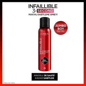 Loreal Paris Infaillible 3-Second Jumbo Size Makeup Fixing Spray 150 ml