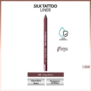 Note Silk Tattoo Liner Waterproof Silky Gel Eye Liner
