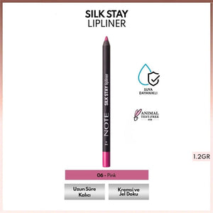 Note Silk Stay Lipliner Waterproof Silky Lip Liner