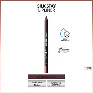 Note Silk Stay Lipliner Waterproof Silky Lip Liner