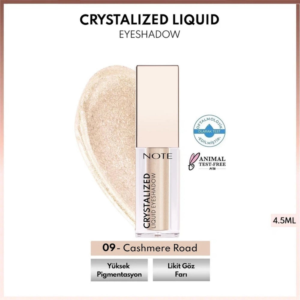 Note Crystalized Liquid Eyeshadow Eye Shadow
