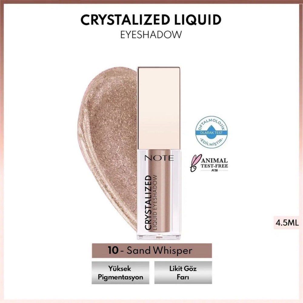 Note Crystalized Liquid Eyeshadow Eye Shadow