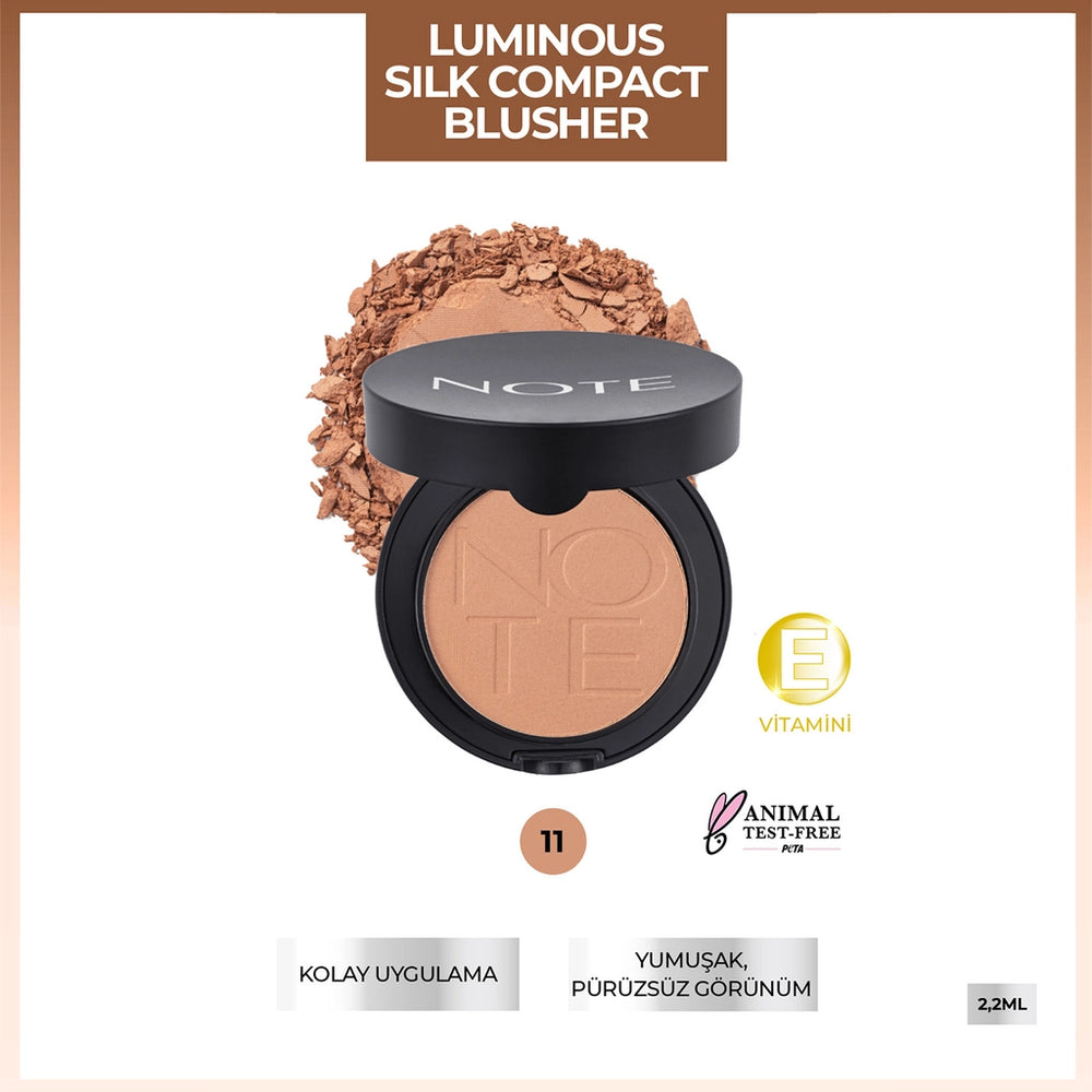 Note Luminous Silk Compact Blusher Blush
