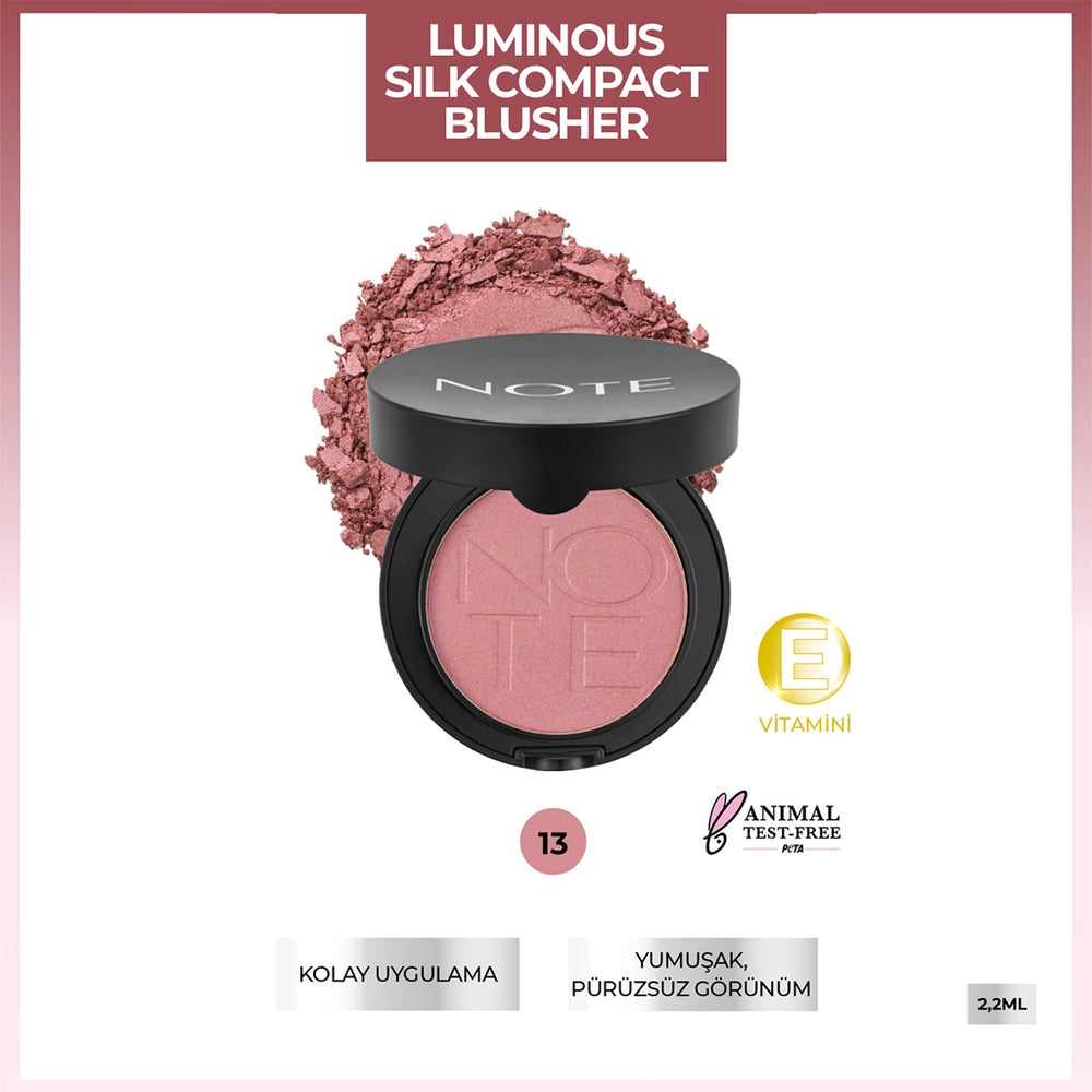 Note Luminous Silk Compact Blusher Blush