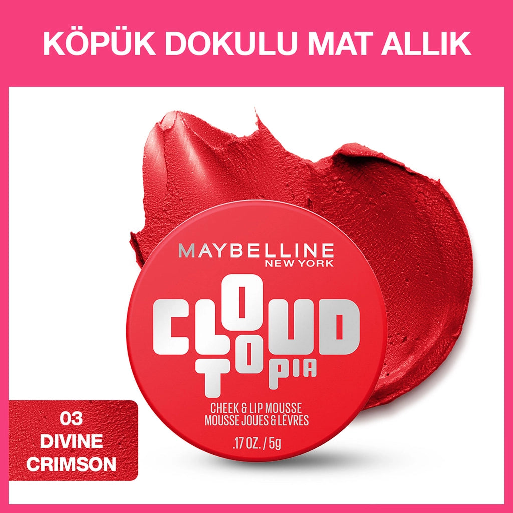 Maybelline New York Cloudtopia Foam Textured Matte Blush