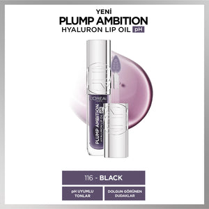 Loreal Paris Plump Ambition Hyaluron Lip Oil pH Lip Gloss