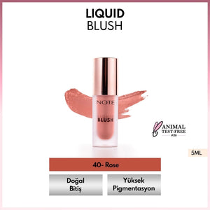 Note Liquid Blush Moisturizing Liquid Blush