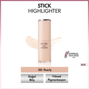 Note Stick Highlighter Moisturizer Soft Stick Illuminator 00 Pearly