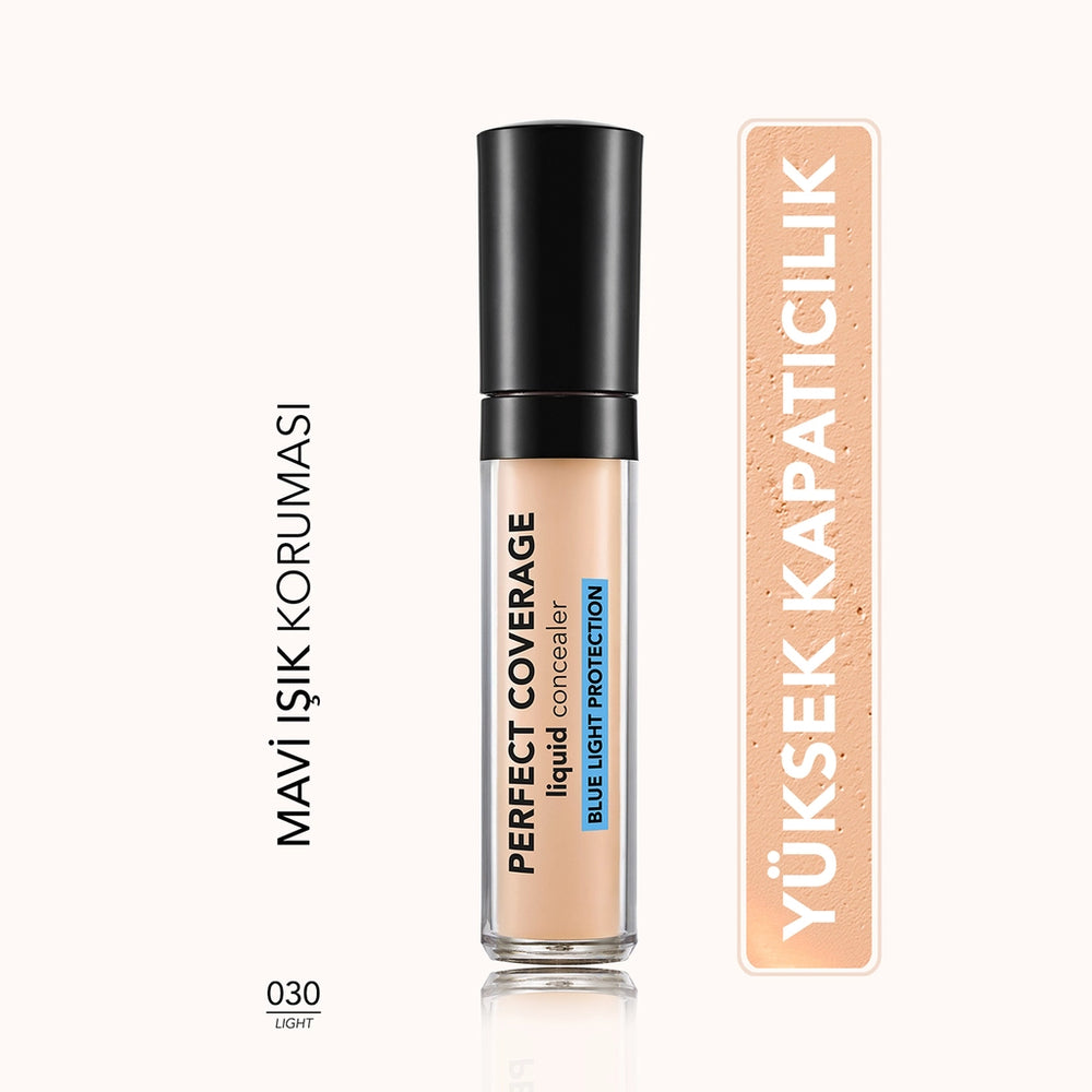 Flormar Perfect Coverage Blue Light Protection Semi-Matte Concealer