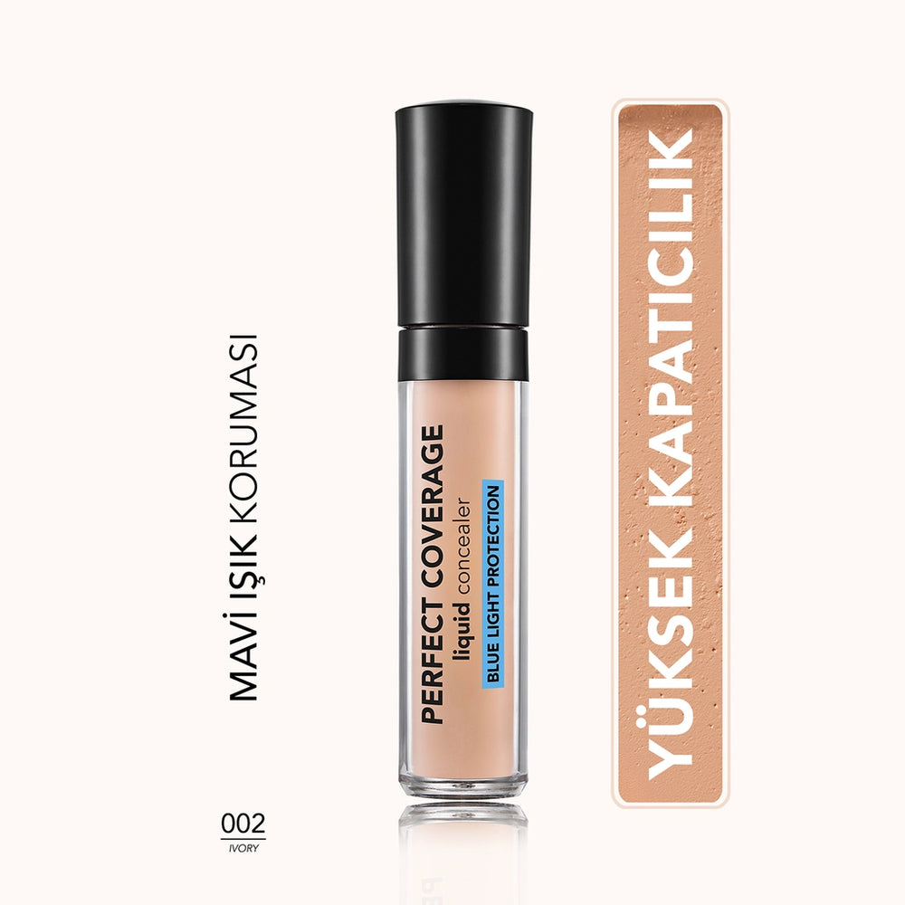 Flormar Perfect Coverage Blue Light Protection Semi-Matte Concealer