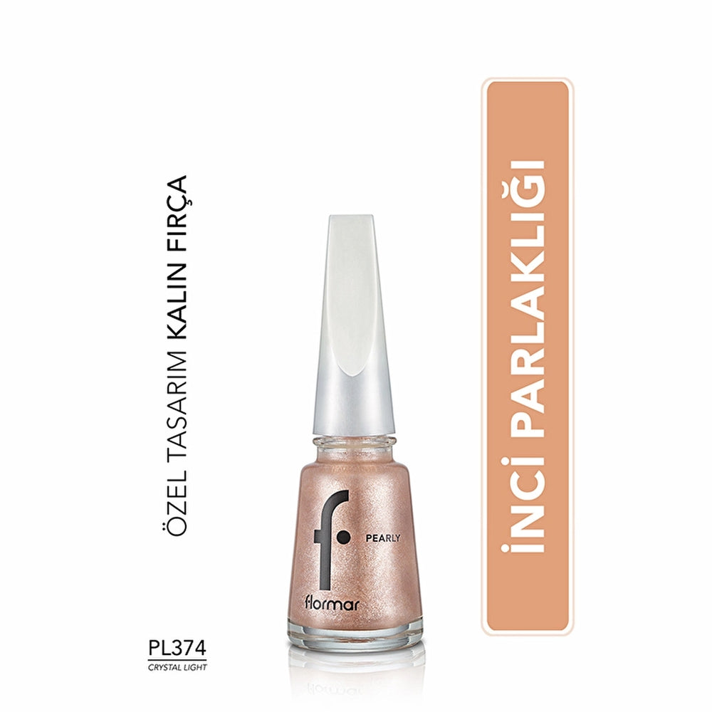 Flormar Pearly Intensely Pigmented and Pearlescent Reflection Nail Polish