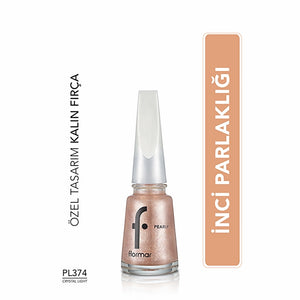 Flormar Pearly Intensely Pigmented and Pearlescent Reflection Nail Polish