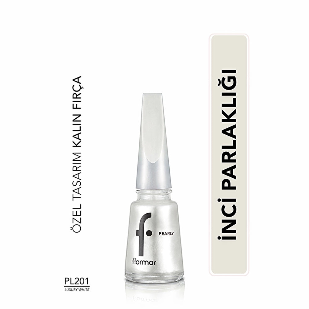 Flormar Pearly Intensely Pigmented and Pearlescent Reflection Nail Polish