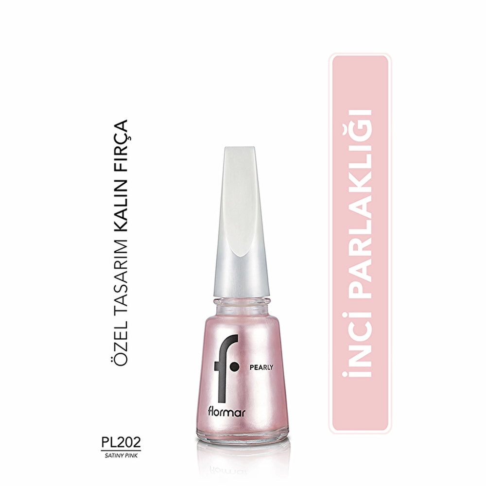 Flormar Pearly Intensely Pigmented and Pearlescent Reflection Nail Polish