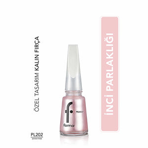 Flormar Pearly Intensely Pigmented and Pearlescent Reflection Nail Polish