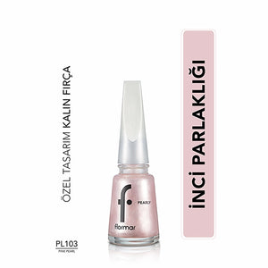Flormar Pearly Intensely Pigmented and Pearlescent Reflection Nail Polish