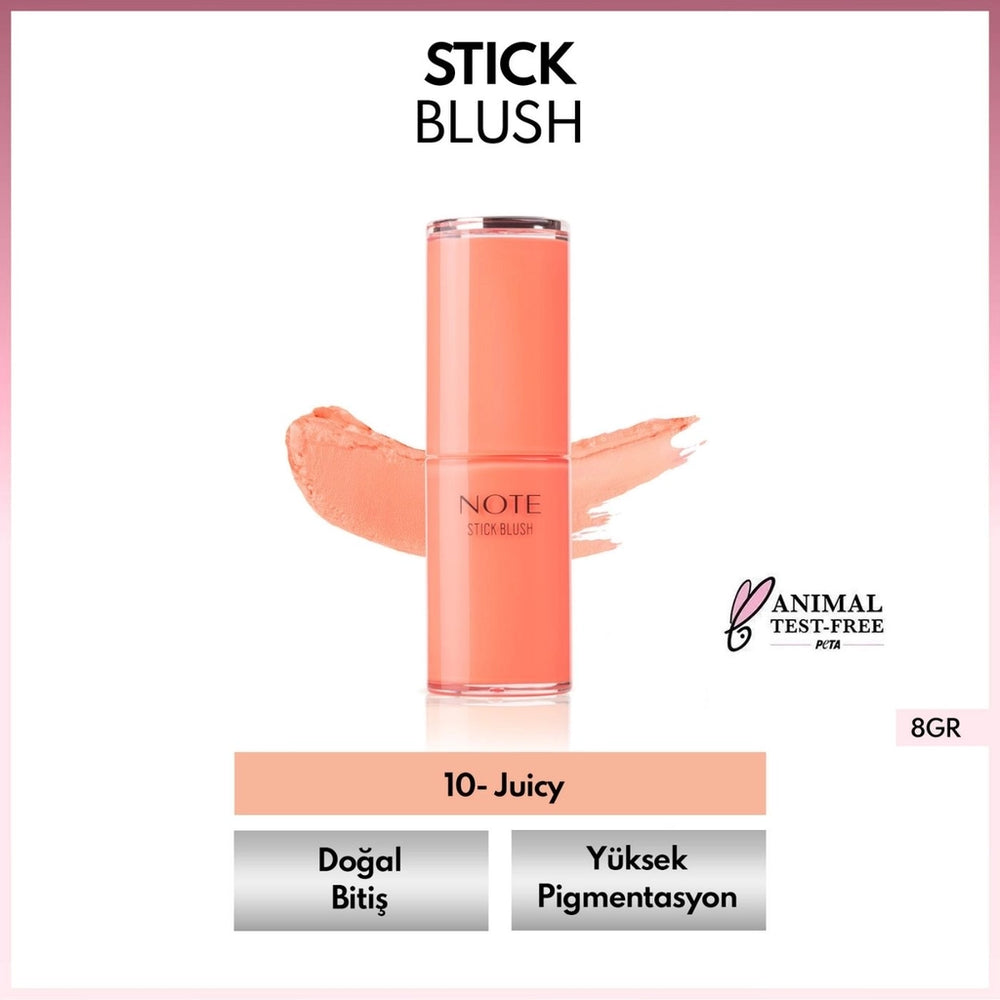 Note Stick Blush Moisturizing Soft Stick Blush