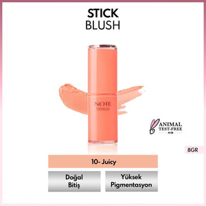 Note Stick Blush Moisturizing Soft Stick Blush