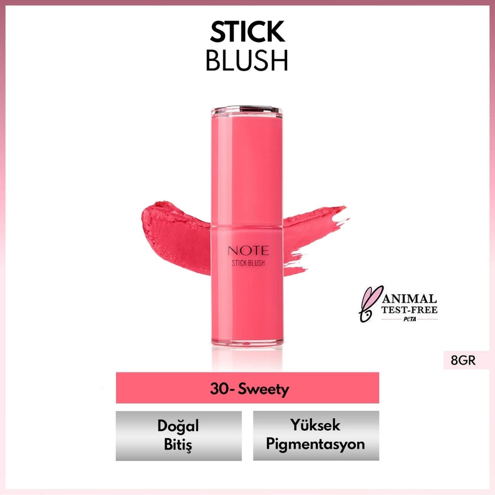 Note Stick Blush Moisturizing Soft Stick Blush