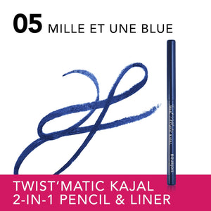 Bourjois Twist Matic Kajal 2 in 1 Eye Pencil 03 Henna'dorable