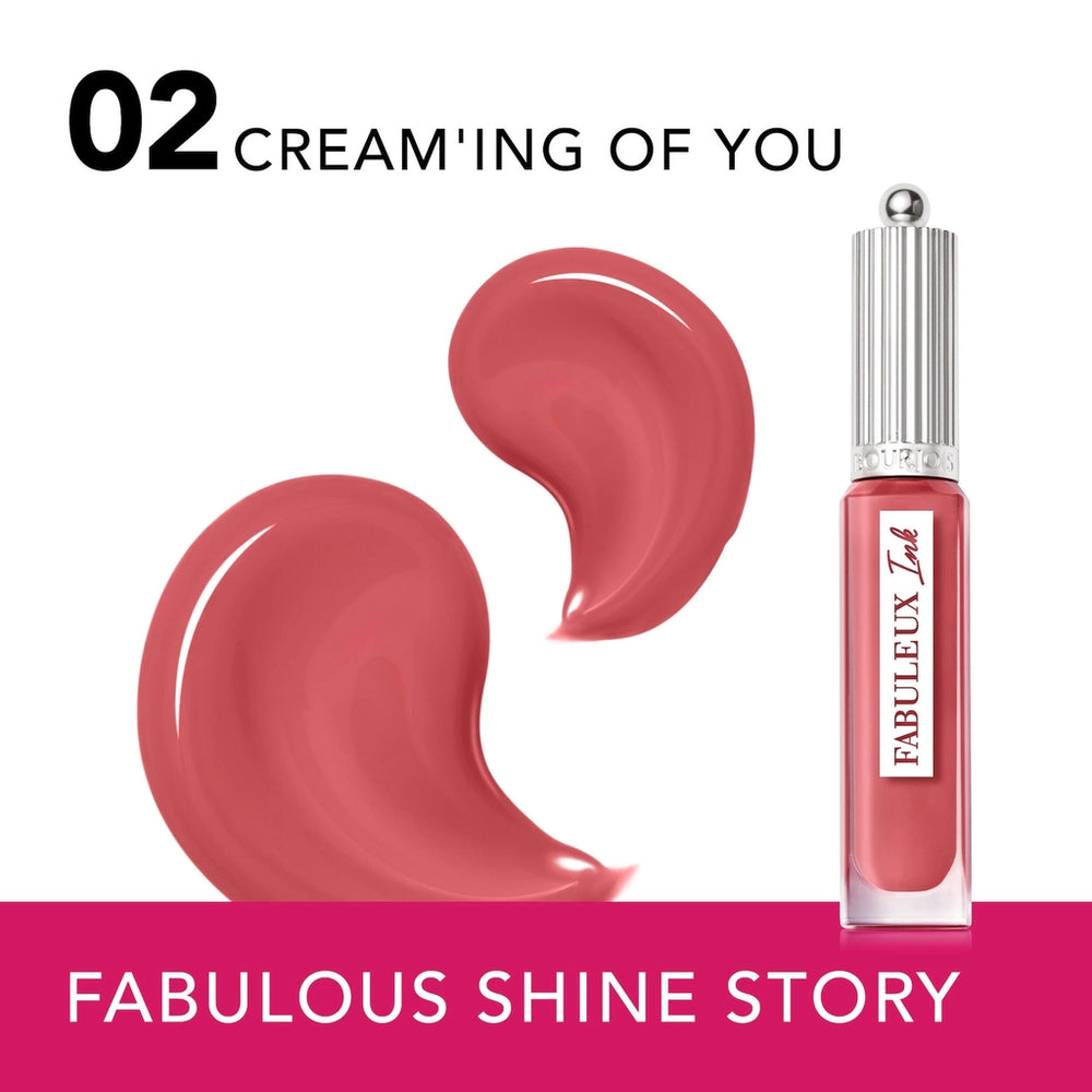 Bourjois Fabulous Shine Story Liquid Lipstick 02 Cream'ing Of You