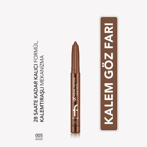 Flormar Extreme Tattoo Mat Lift Gel Eye Pencil