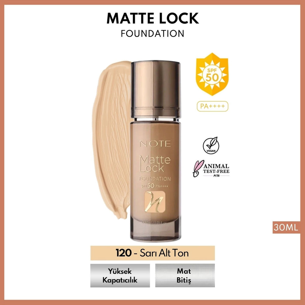 Note Matte Lock Foundation Foundation