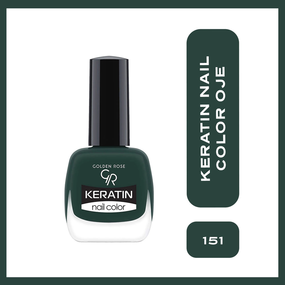 Golden Rose Keratin Nail Color Nail Polish No: