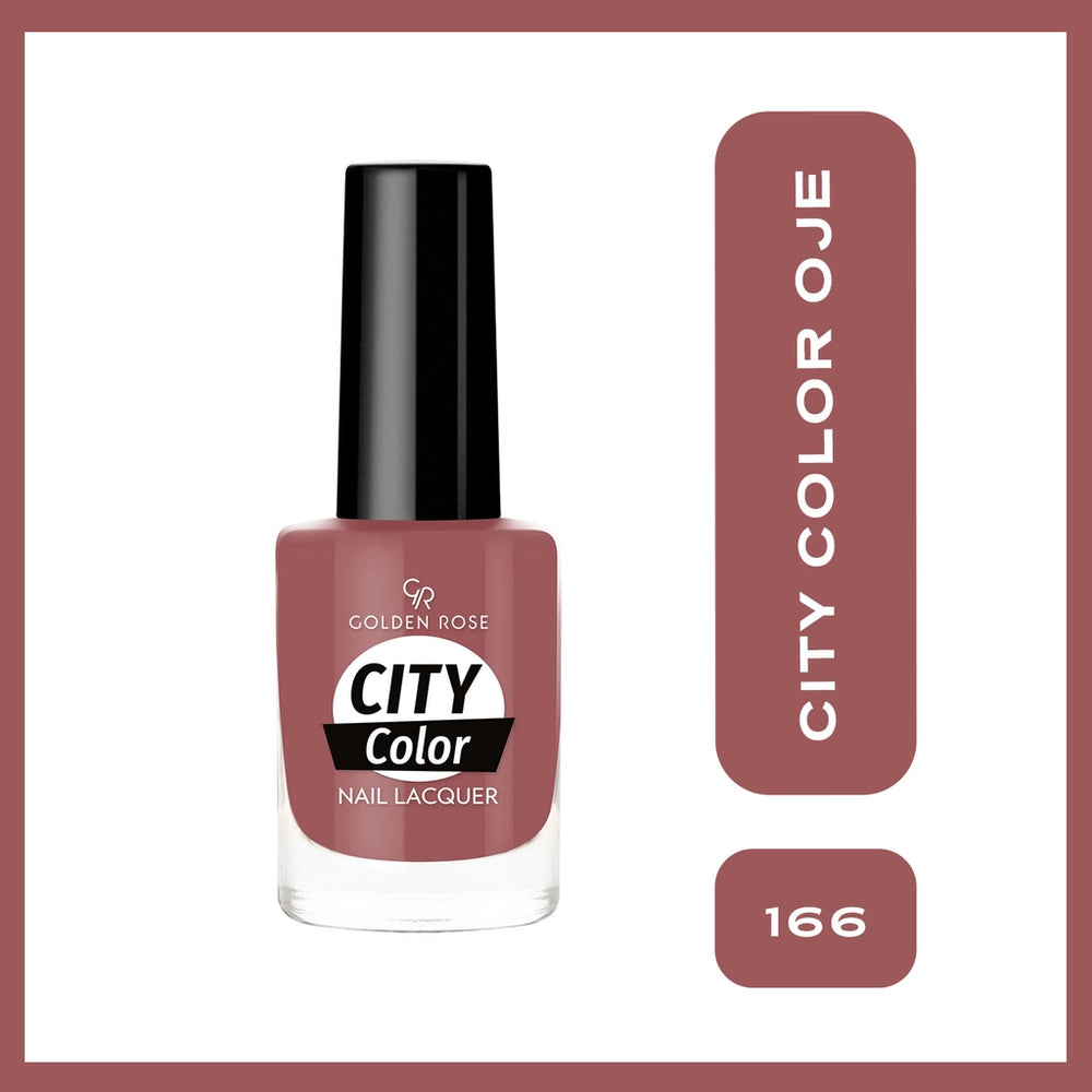Golden Rose City Color Nail Lacquer Nail Polish
