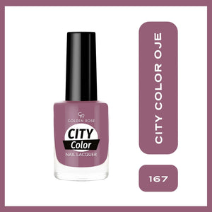 Golden Rose City Color Nail Lacquer Nail Polish