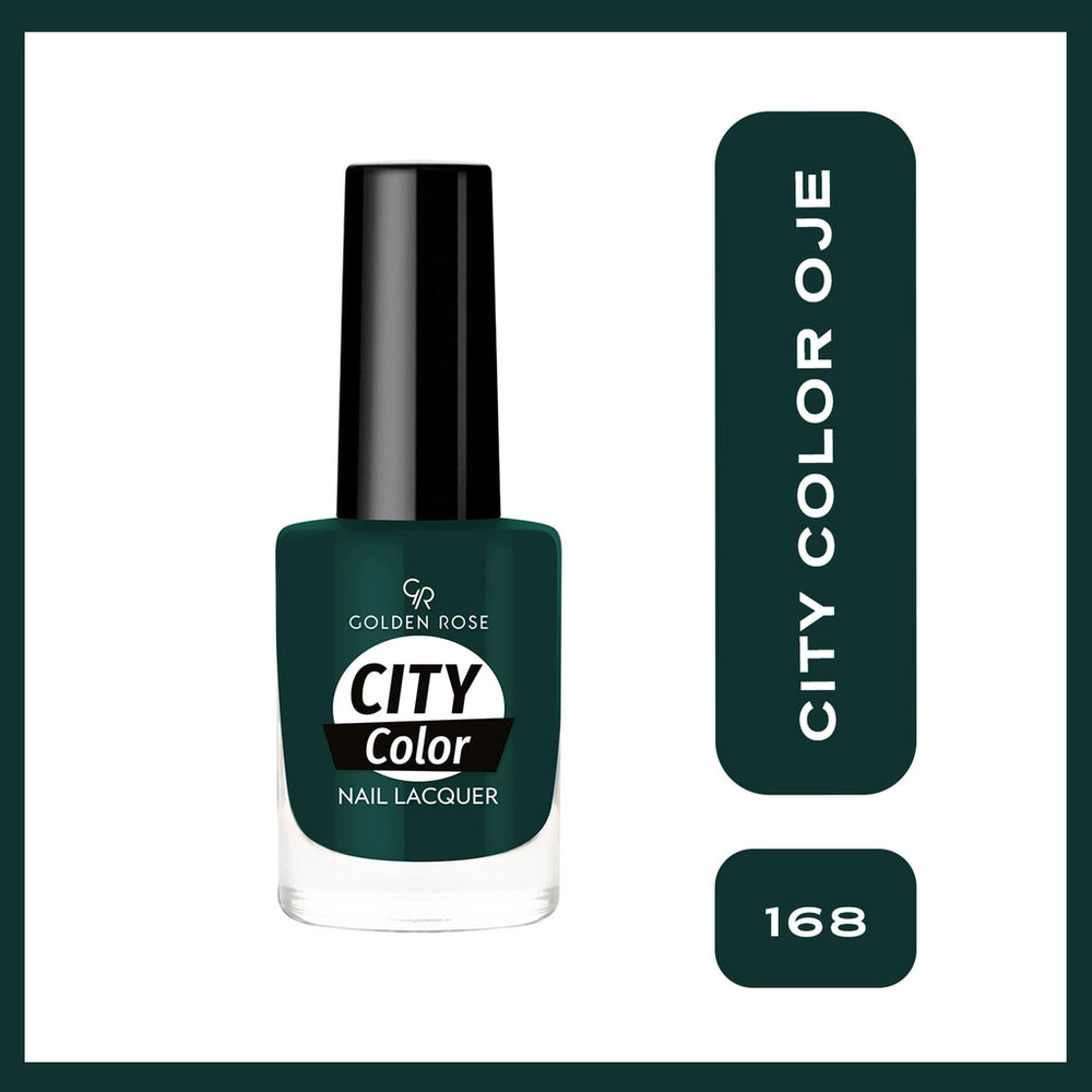 Golden Rose City Color Nail Lacquer Nail Polish