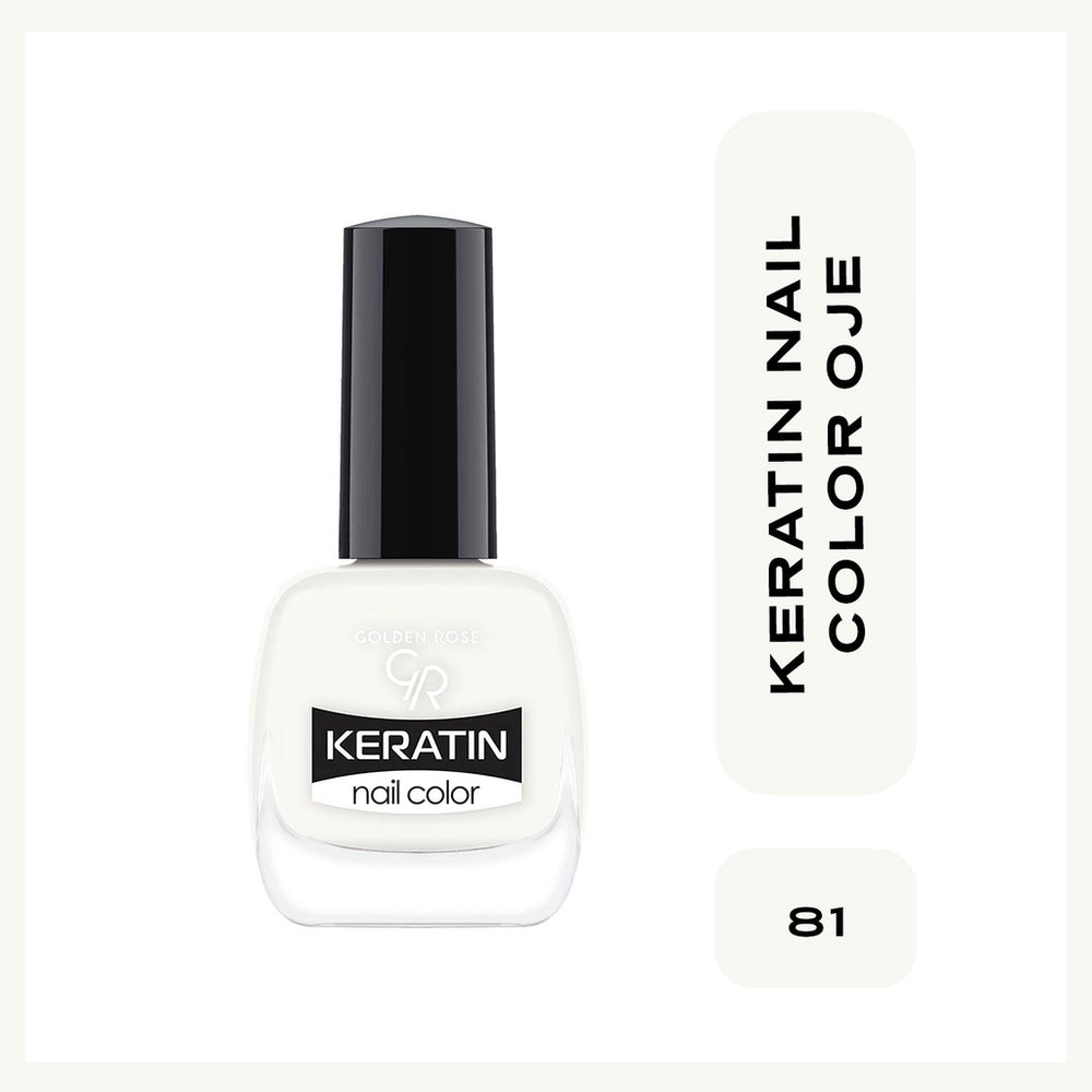Golden Rose Keratin Nail Color Nail Polish No: