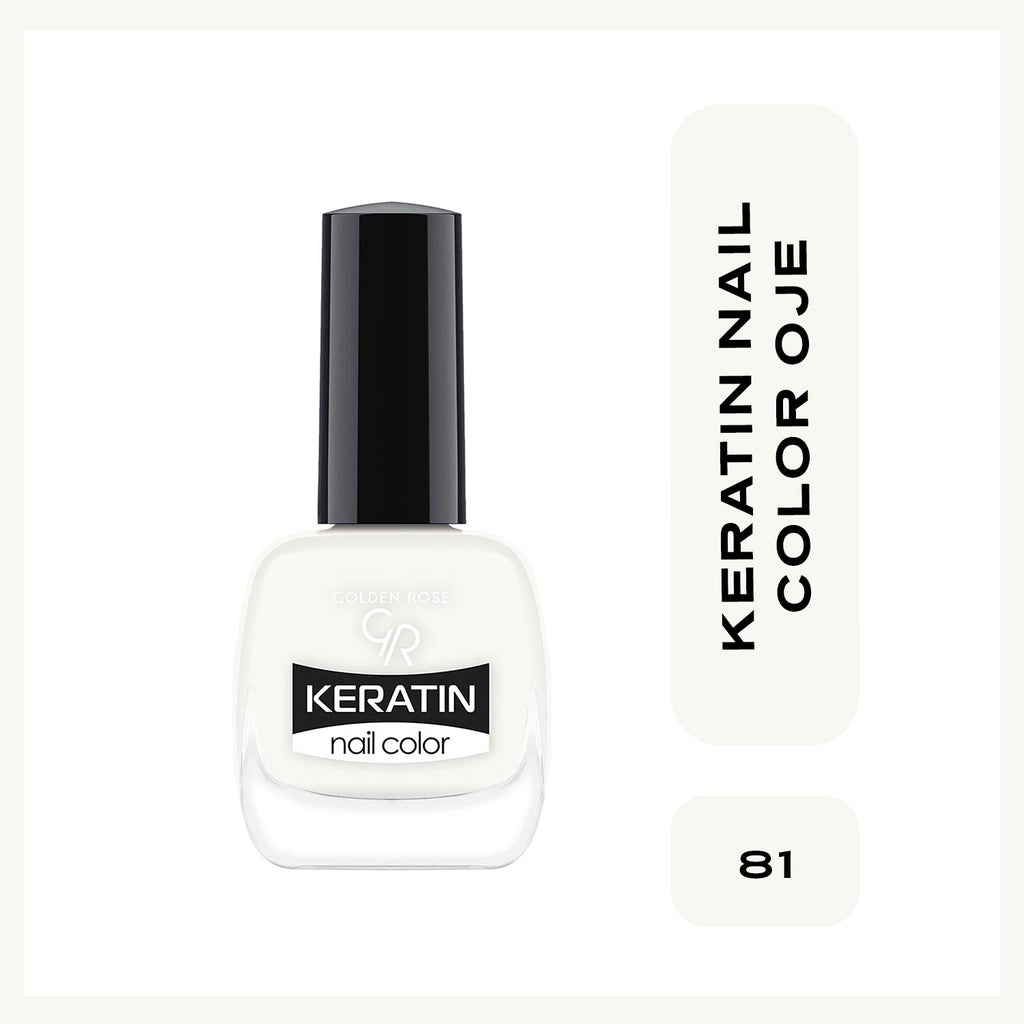 Golden Rose Keratin Nail Color Nail Polish No: