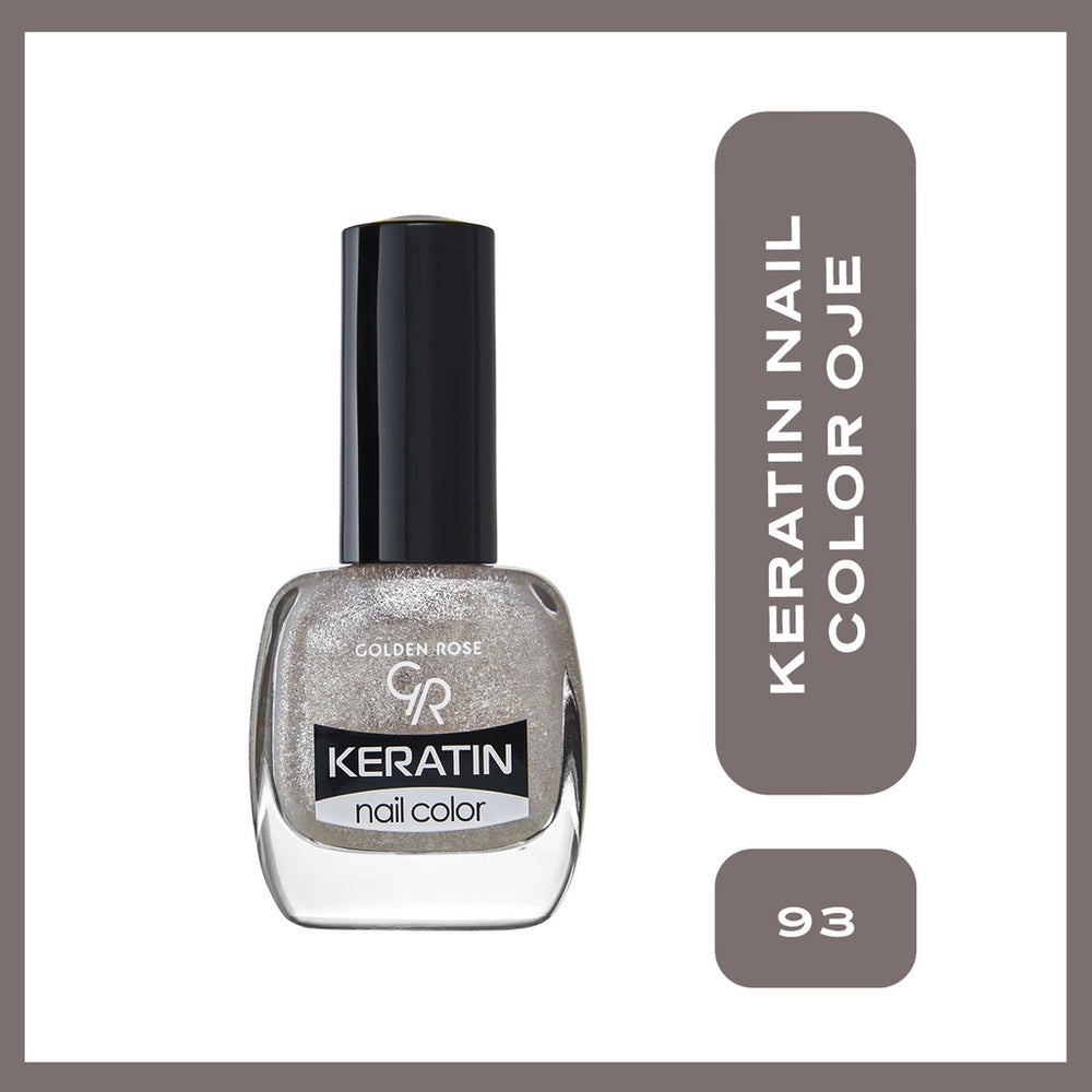 Golden Rose Keratin Nail Color Nail Polish No: