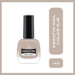 Golden Rose Keratin Nail Color Nail Polish No: