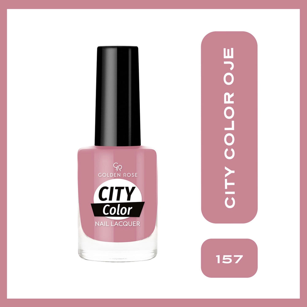 Golden Rose City Color Nail Lacquer Nail Polish