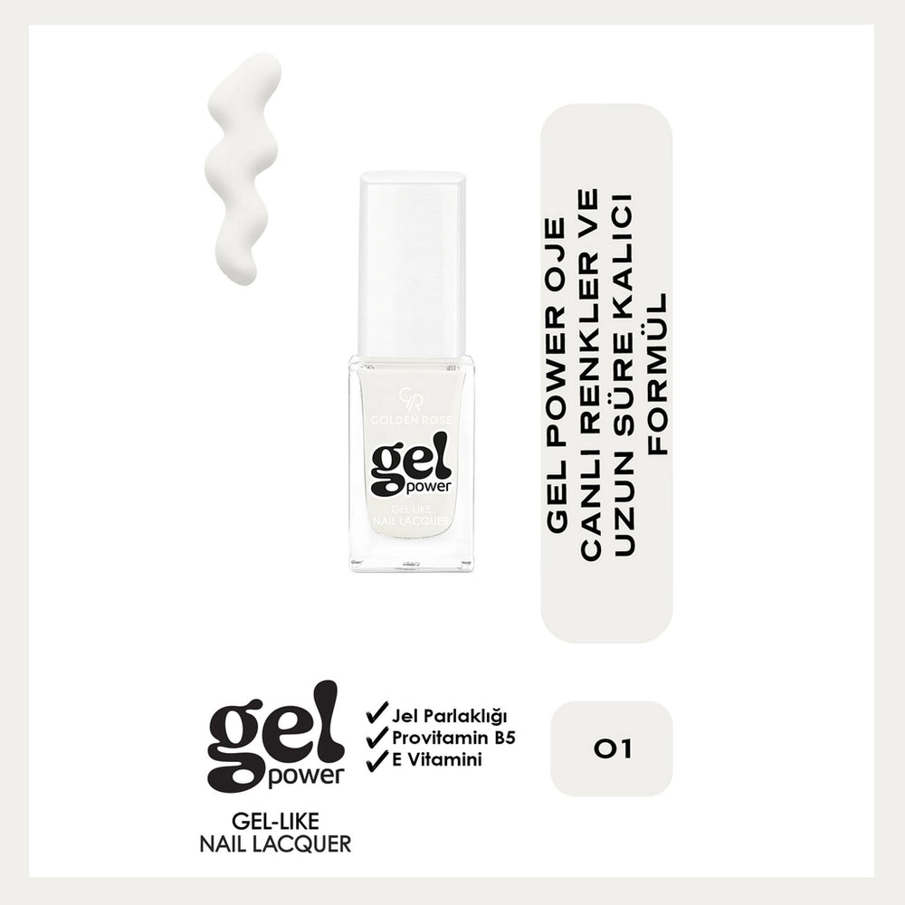 Golden Rose Power Gel Like Nail Polish No: