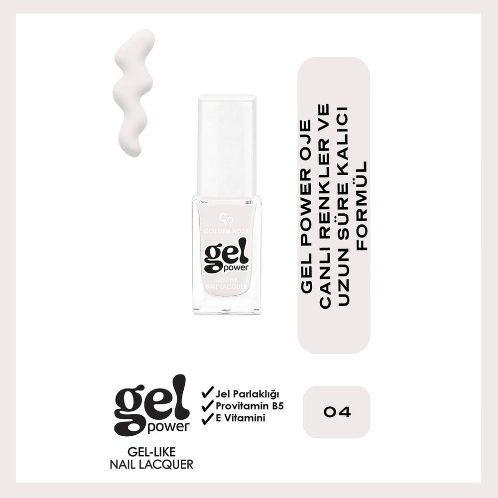 Golden Rose Power Gel Like Nail Polish No: