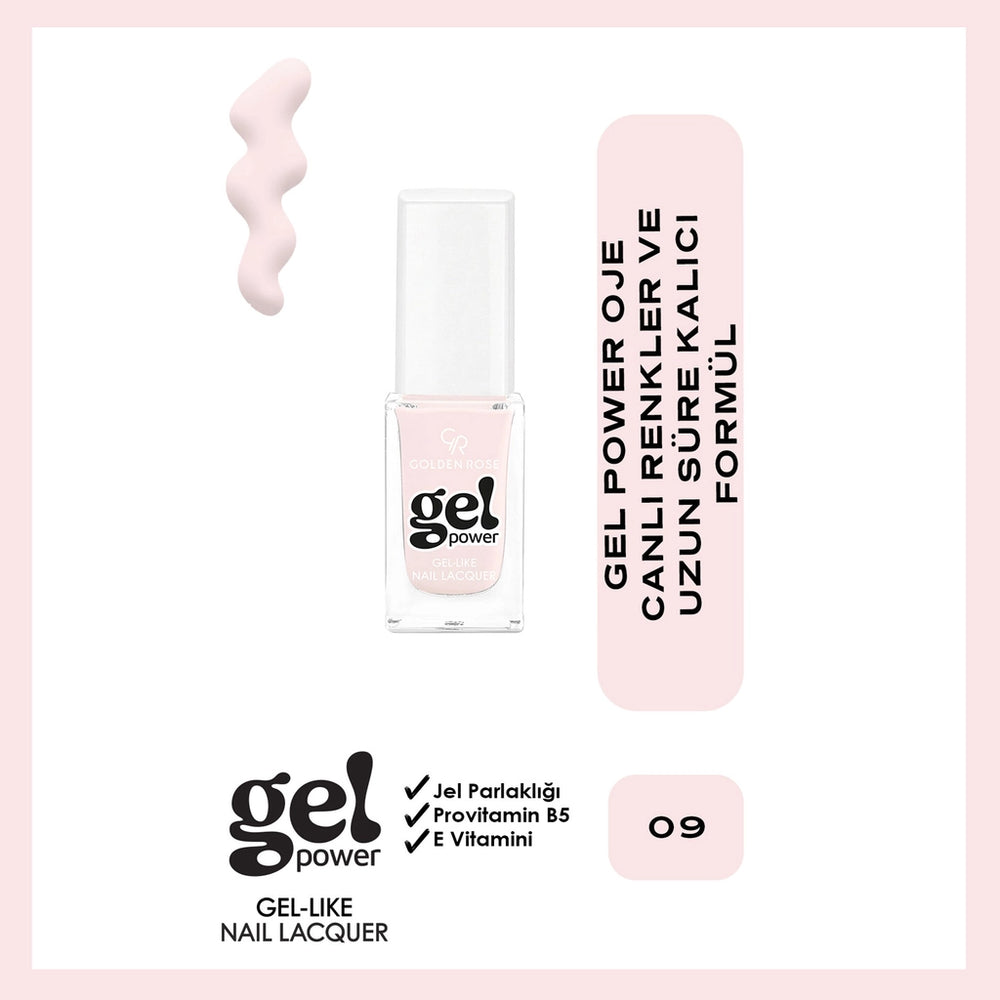 Golden Rose Power Gel Like Nail Polish No: