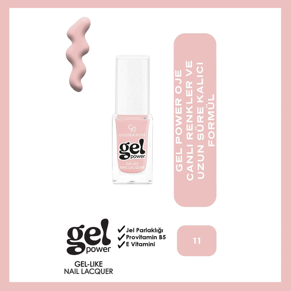 Golden Rose Power Gel Like Nail Polish No:
