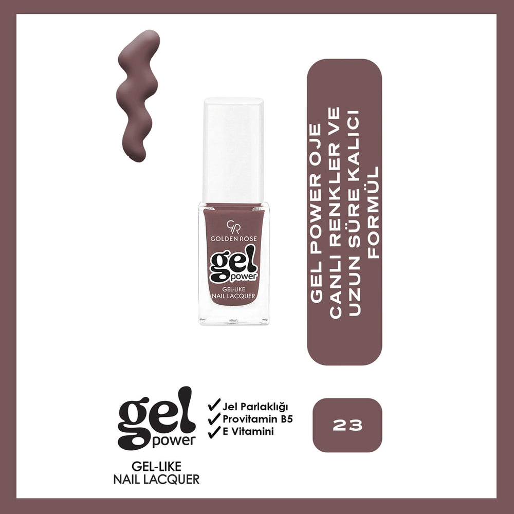 Golden Rose Power Gel Like Nail Polish No: