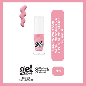 Golden Rose Power Gel Like Nail Polish No:
