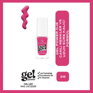 Golden Rose Power Gel Like Nail Polish No:
