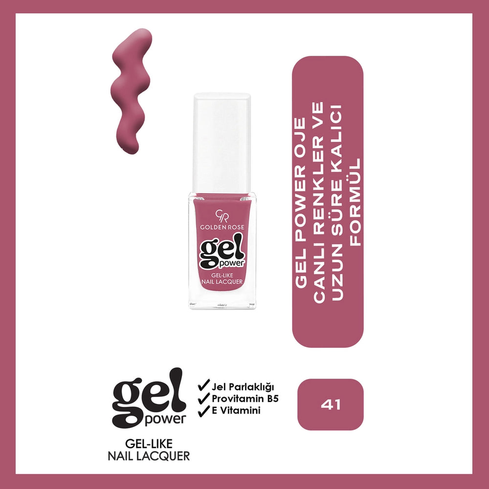 Golden Rose Power Gel Like Nail Polish No: