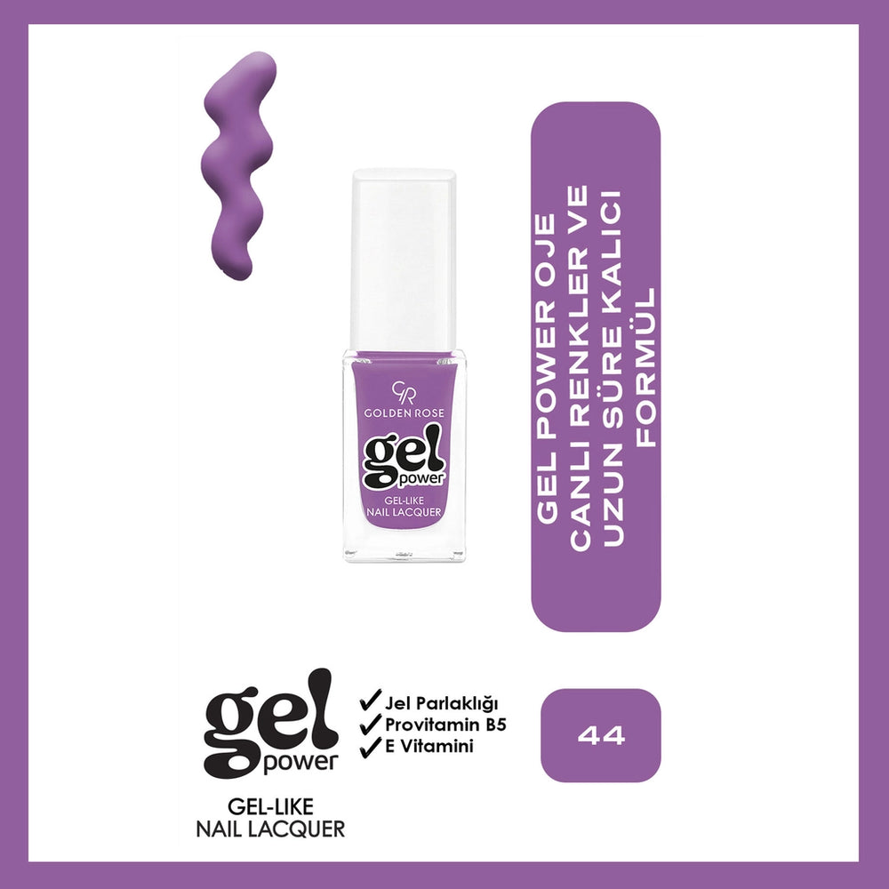 Golden Rose Power Gel Like Nail Polish No:
